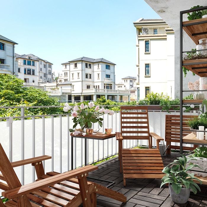 Bain de soleil pour balcon